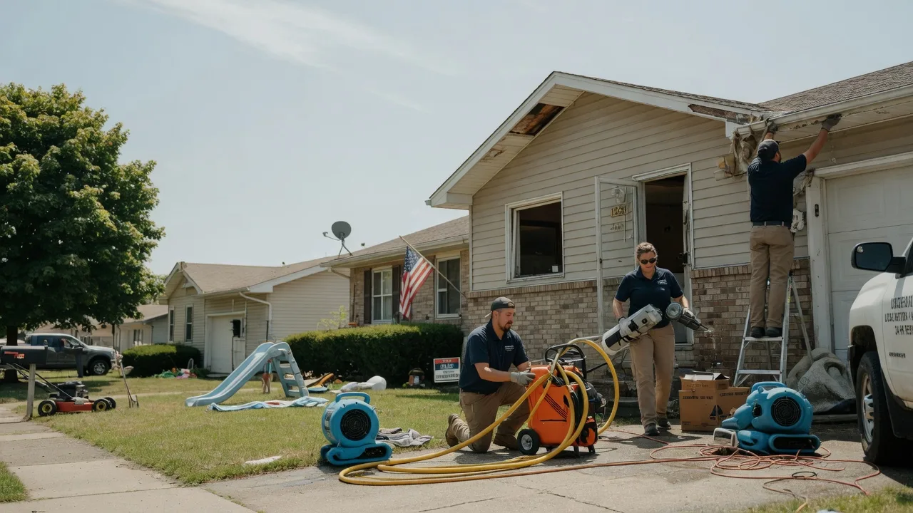 Water Damage Restoration in Danville, IL near me